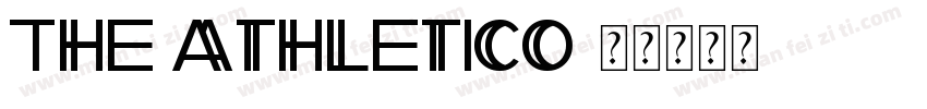 The Athletico字体转换